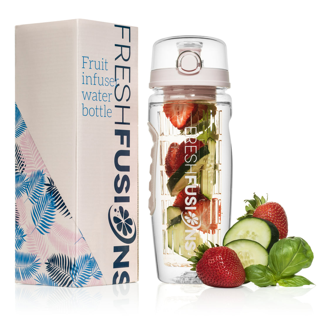 Fresh Fusions 32 oz Fruit Infuser Water Bottle